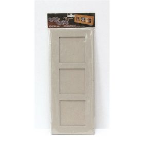   Kreatív dekor keret karton 3-as osztással 9x9 cm kivágással