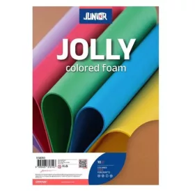 Kreatív Junior dekor gumilap A/4, barna,  10 db/csomag