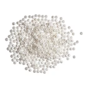 Kreatív Junior fehér gyöngy, 8 mm, 30 g