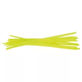   Kreatív Junior zseníliaszál, sárga, 30cm, 15 db/csomag, 6 mm