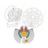 Kreatív színező Avenue Mandarine Graffy Pop Mandala 3D, A szavanna állatai