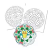 Kreatív színezőfüzet Avenue Mandarine Graffy pop Mandala Állatok