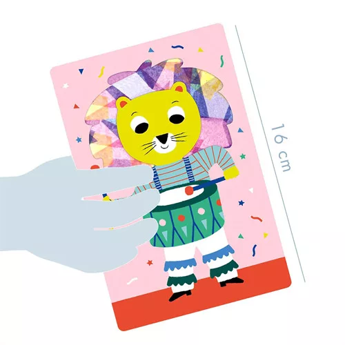 Kreatív áttetsző papír Avenue Mandarine szett