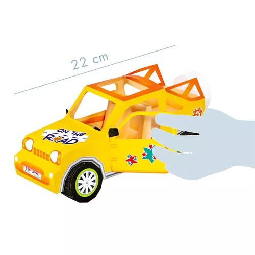 Kreatív 3D papír Avenue Mandarine szett