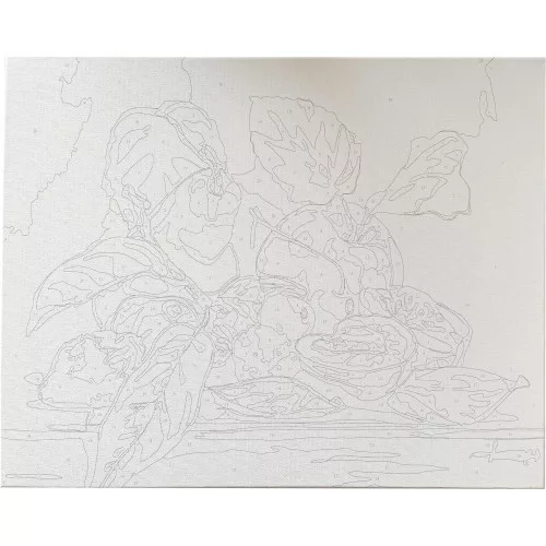 Kreatív kifestő klt. Centrum számozott, 40x50 cm, Gyümölcsök