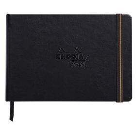   Művészeti rajztömb Clairefontaine Rhodia Touch Simili Japon A/5 32 lap 250g elefántcsont sima fekvő kalligráfiához