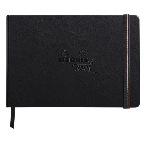 Művészeti rajztömb Clairefontaine Rhodia Touch Simili Japon A/5 32 lap 250g elefántcsont sima fekvő kalligráfiához