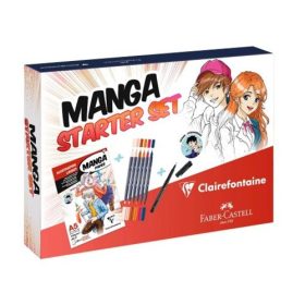 Művészeti kreatív szett Clairefontaine Manga kezdő
