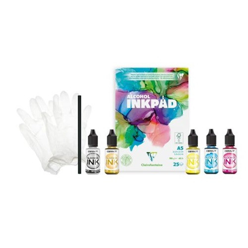 Művészeti kreatív szett Clairefontaine alkoholos tinta