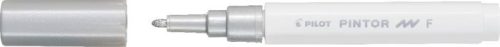PILOT Dekormarker, 1 mm, PILOT "Pintor F", ezüst
