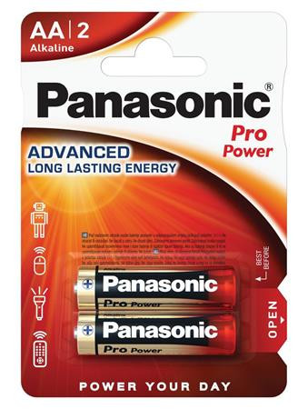 PANASONIC Elem, AA ceruza, 2 db, PANASONIC "Pro power"