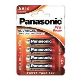   PANASONIC Elem, AA ceruza, 4 db, PANASONIC "Pro power"