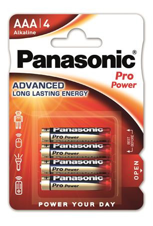 PANASONIC Elem, AAA mikro, 4 db, PANASONIC "Pro power"