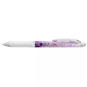   PENTEL Zseléstoll, 0,25 mm, nyomógombos, PENTEL "EnerGel BLN75 Kiriko, Asaba Kikka", kék