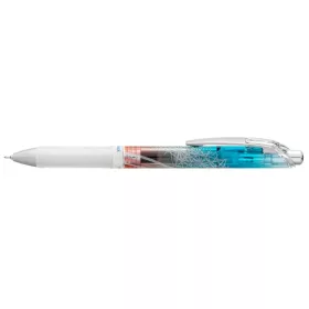   PENTEL Zseléstoll, 0,25 mm, nyomógombos, PENTEL "EnerGel BLN75 Kiriko, Kikutsunagi", kék