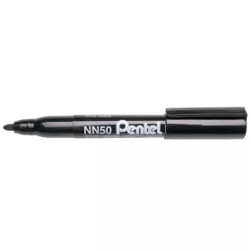   PENTEL Alkoholos marker, 1,3 mm, kúpos, PENTEL "NN50", fekete