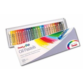   PENTEL Olajpasztell kréta, PENTEL, "Arts", 25 különböző szín