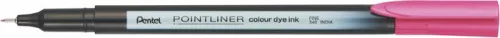 PENTEL Tűfilc, 0,4 mm, PENTEL "Pointliner", rózsaszín