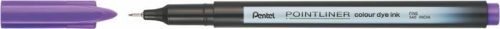 PENTEL Tűfilc, 0,4 mm, PENTEL "Pointliner", ibolyalila