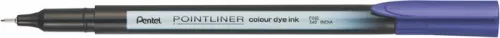 PENTEL Tűfilc, 0,4 mm, PENTEL "Pointliner", sötétlila