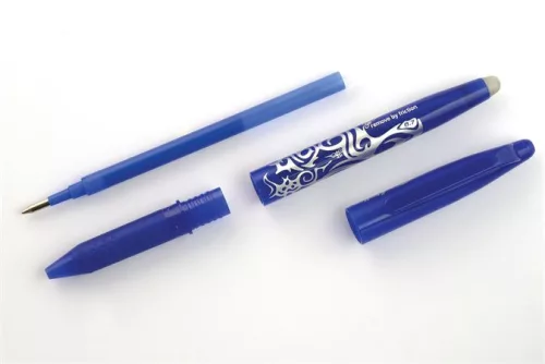 PILOT Rollertoll, 0,35 mm, törölhető, kupakos, PILOT "Frixion Ball", kék