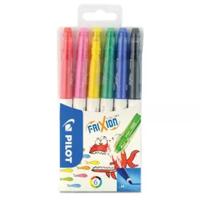   PILOT Filctoll készlet, 0,39-0,7 mm, törölhető, PILOT "Frixion Colors", 6 különböző szín