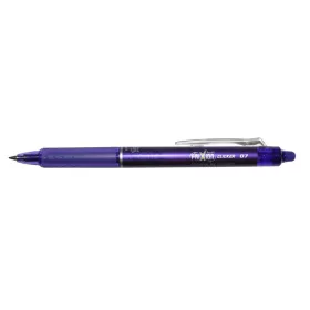   PILOT Rollertoll, 0,35 mm, törölhető, nyomógombos, PILOT "Frixion Clicker", lila
