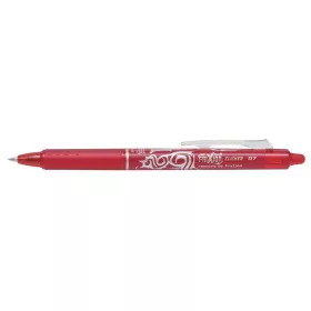  PILOT Rollertoll, 0,35 mm, törölhető, nyomógombos, PILOT "Frixion Clicker", piros