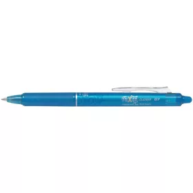   PILOT Rollertoll, 0,35 mm, törölhető, nyomógombos, PILOT "Frixion Clicker", világoskék