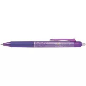   PILOT Rollertoll, 0,25 mm, törölhető, nyomógombos, PILOT "Frixion Clicker", lila