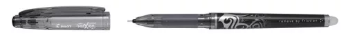PILOT Rollertoll, 0,25 mm, tűhegyű, törölhető, kupakos, PILOT "Frixion Point", fekete