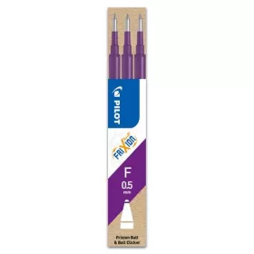   PILOT Rollertoll betét, 0,25 mm, törölhető, PILOT "Frixion Ball/Clicker", lila