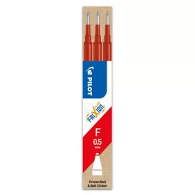   PILOT Rollertoll betét, 0,25 mm, törölhető, PILOT "Frixion Ball/Clicker", piros
