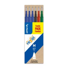   PILOT Rollertoll betét, 0,35 mm, törölhető, PILOT "Frixion Ball/Clicker", 4 vegyes szín