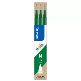   PILOT Rollertoll betét, 0,35 mm, törölhető, PILOT "Frixion Ball/Clicker", zöld