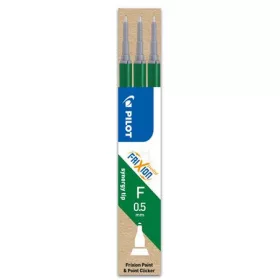   PILOT Rollertoll betét, 0,25 mm, tűhegyű, törölhető, PILOT "Frixion Point", zöld