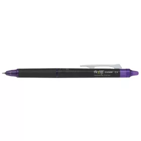   PILOT Rollertoll, 0,25 mm, tűhegyű, nyomógombos, törölhető, PILOT "Frixion Point Clicker ", lila