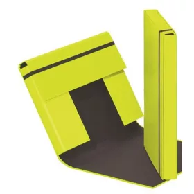   PAGNA Füzetbox, A4, 40 mm, karton, PAGNA "Trend", lime zöld