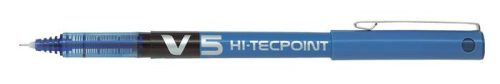 PILOT Rollertoll, 0,3 mm, tűhegyű, kupakos, PILOT "Hi-Tecpoint V5", kék