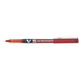   PILOT Rollertoll, 0,3 mm, tűhegyű, kupakos, PILOT "Hi-Tecpoint V5", piros