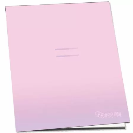PULSE Füzet, tűzött, A5, vonalas, 52 lap, PULSE "Pastel Colourss"