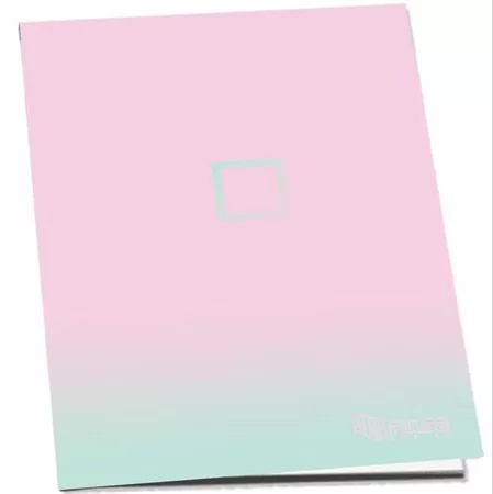 PULSE Füzet, tűzött, A5, kockás, 52 lap, PULSE "Pastel Colours"