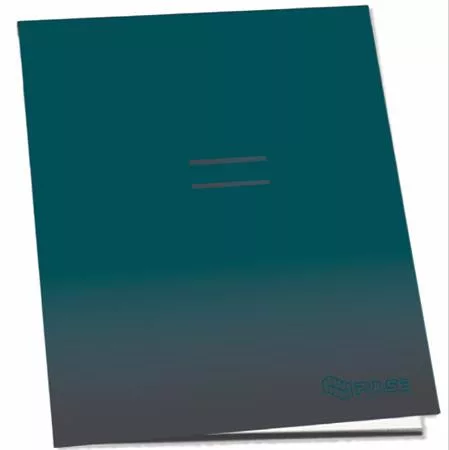 PULSE Füzet, tűzött, A5, vonalas, 52 lap, PULSE "Dark Colours"