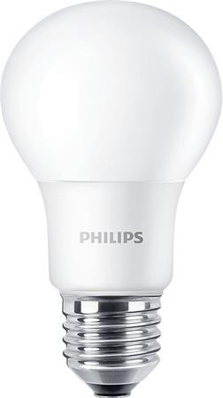 PHILIPS LED izzó, E27, gömb, A60, 5.5W, 470lm, 2700K, PHILIPS "CorePro"