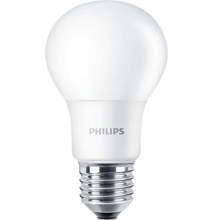 PHILIPS LED izzó, E27, gömb, 8W, 806lm, 2700K, A60, PHILIPS "CorePro"