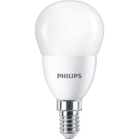   PHILIPS LED izzó, E14, kisgömb, P48, 7W, 806lm, 4000K, PHILIPS "CorePro"