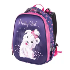   PULSE Hátizsák, anatómiai, PULSE "Anatomic Cube Pretty Girl", lila-rózsaszín