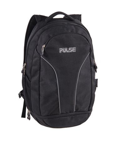 PULSE Hátizsák notebook tartóval, PULSE "Olymp", fekete