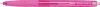 PILOT Golyóstoll, 0,22 mm, nyomógombos, PILOT "Super Grip G", rózsaszín