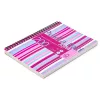 PUKKA PAD Spirálfüzet, A5, vonalas, 100 lap, PUKKA PAD "Stripe Jotta"